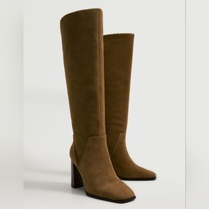 Women Shoes,  Leather boots with tall leg